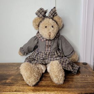 Russ Berrie Bears of the Past Bianca Stuffed Bear